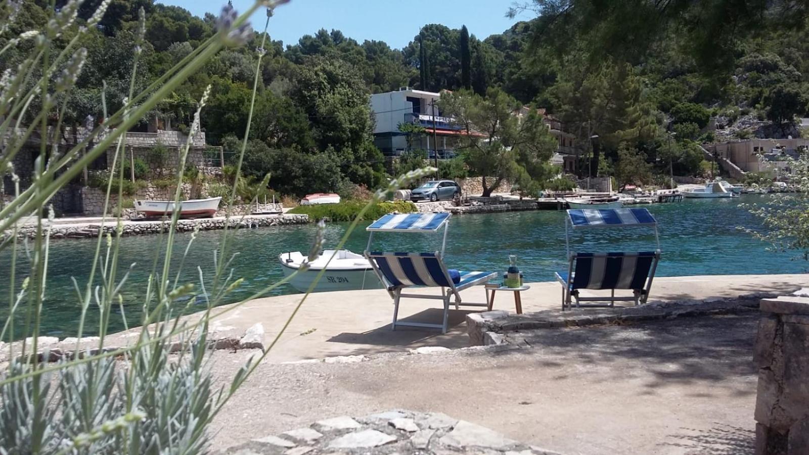 Apartment Nadine Mljet Mit Meerblick Okuklje Luaran gambar